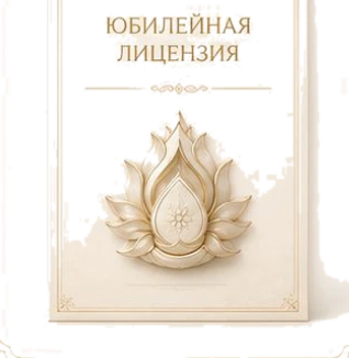 Сертификат Юбилейной лицензии
