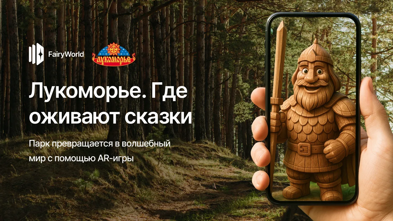 Лукоморье: деревянные скульптуры оживают в AR