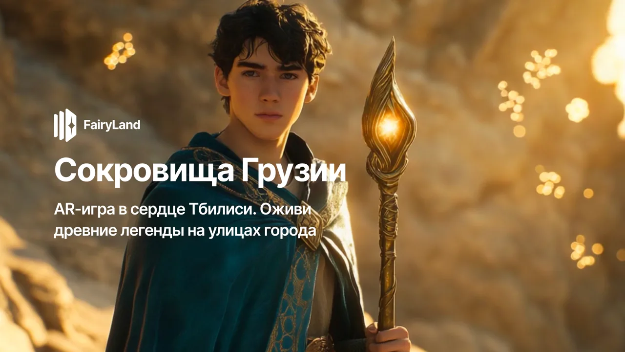 Сокровища Грузии: AR-игра в Тбилиси